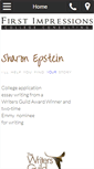 Mobile Screenshot of firstimpressionscollegeconsulting.com